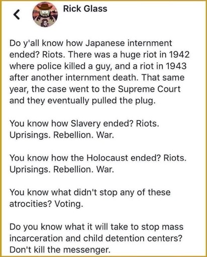 Violence not Votes
